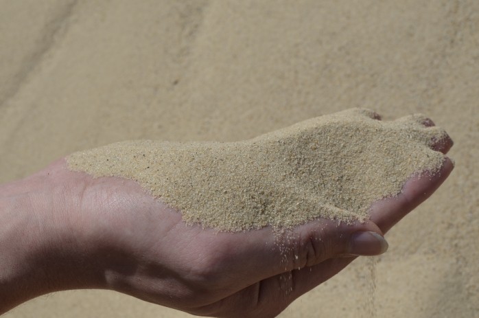 Kompostáreň | Kremičitý piesok